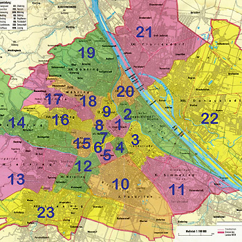 Bezirke Wiens