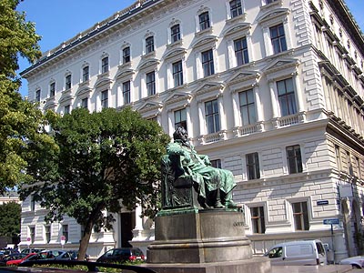 Imagini pentru Goethe Denkmal Wien